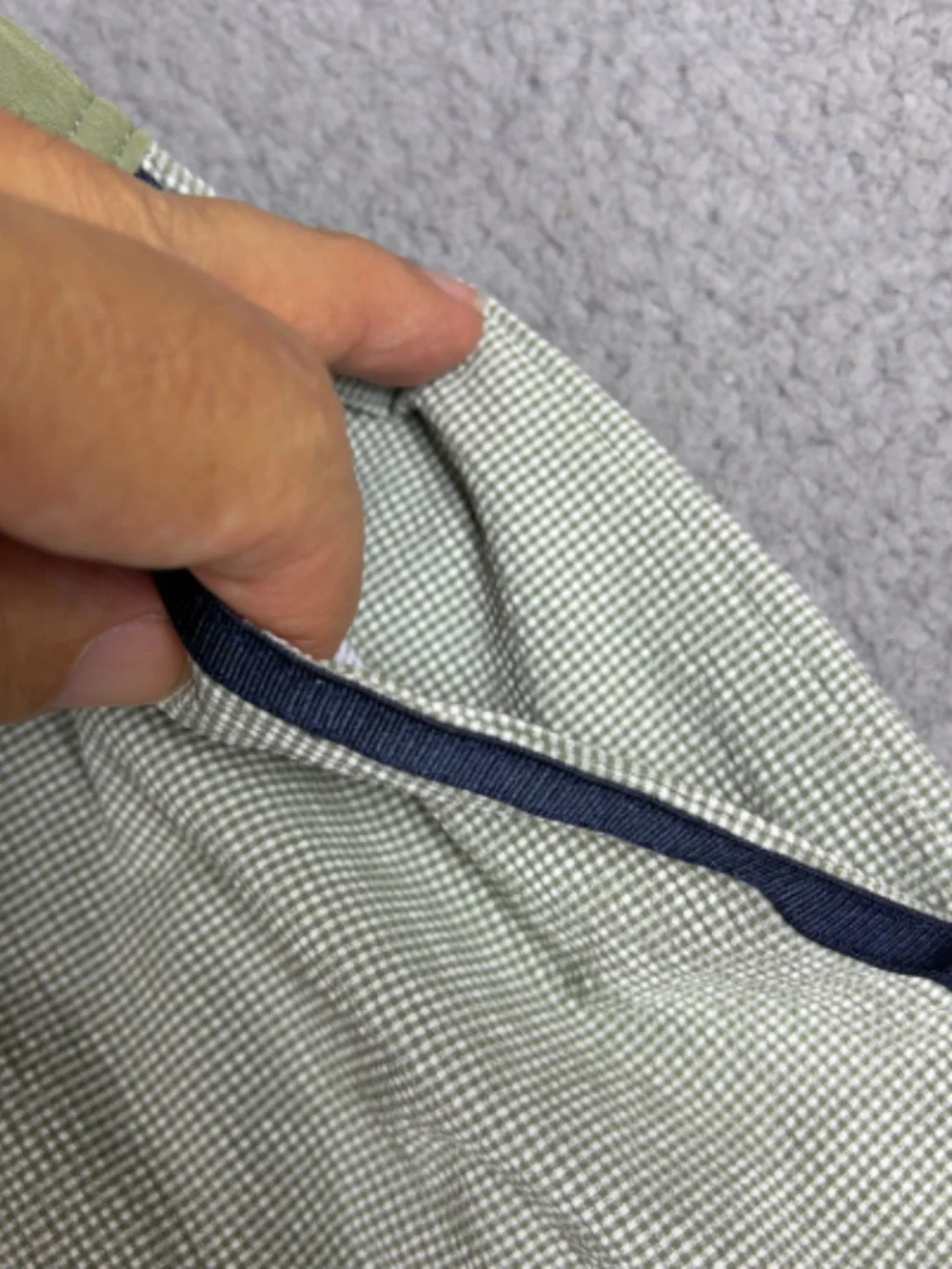 Vineyard Vines Swim Trunks Mens XXL Green Lined Textured Drawstring Swim Beach